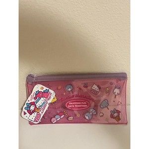 Sanrio Characters Pink Pouch